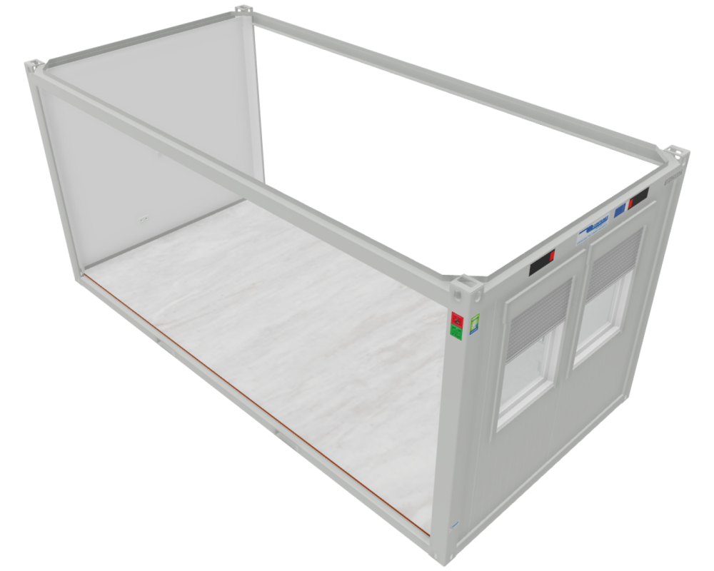 Bürocontainer 20' - XL