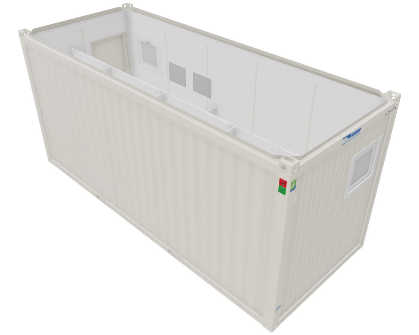 20' Herren WC-Container