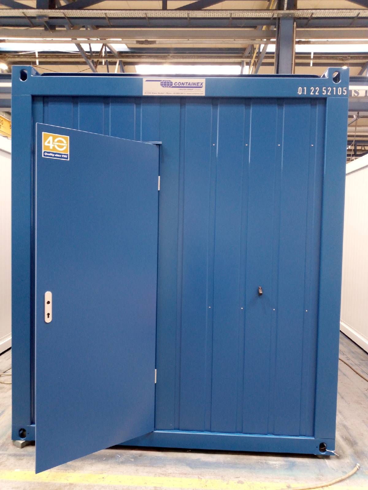 20' Damen WC-Container