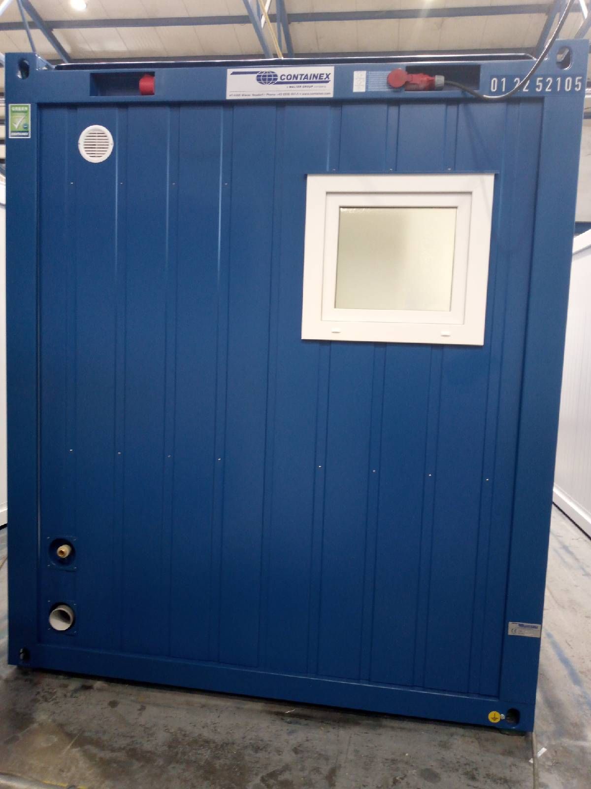 20' Damen WC-Container