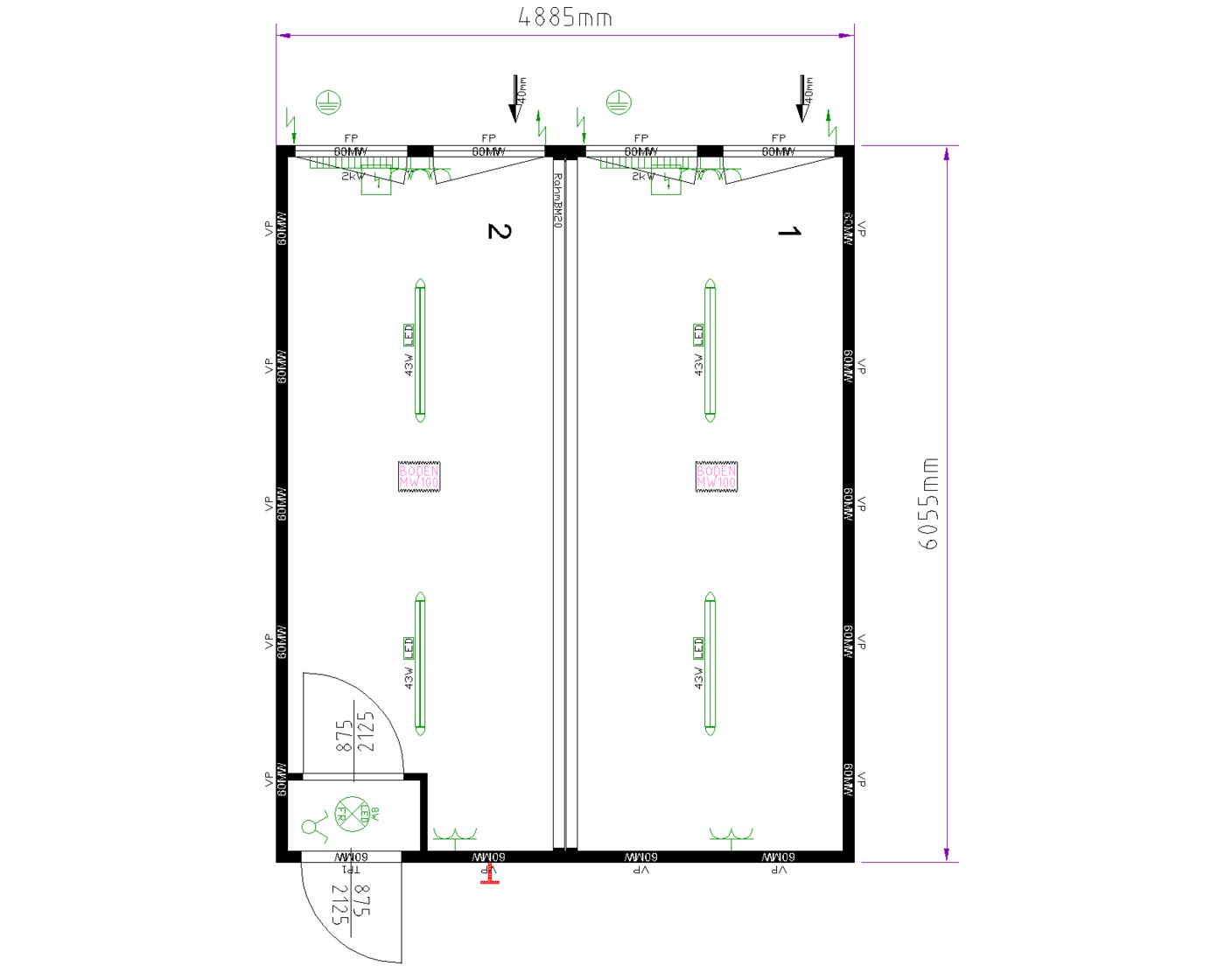20' Containeranlage CLASSIC Line