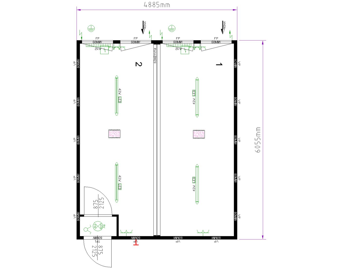 20' Containeranlage CLASSIC Line