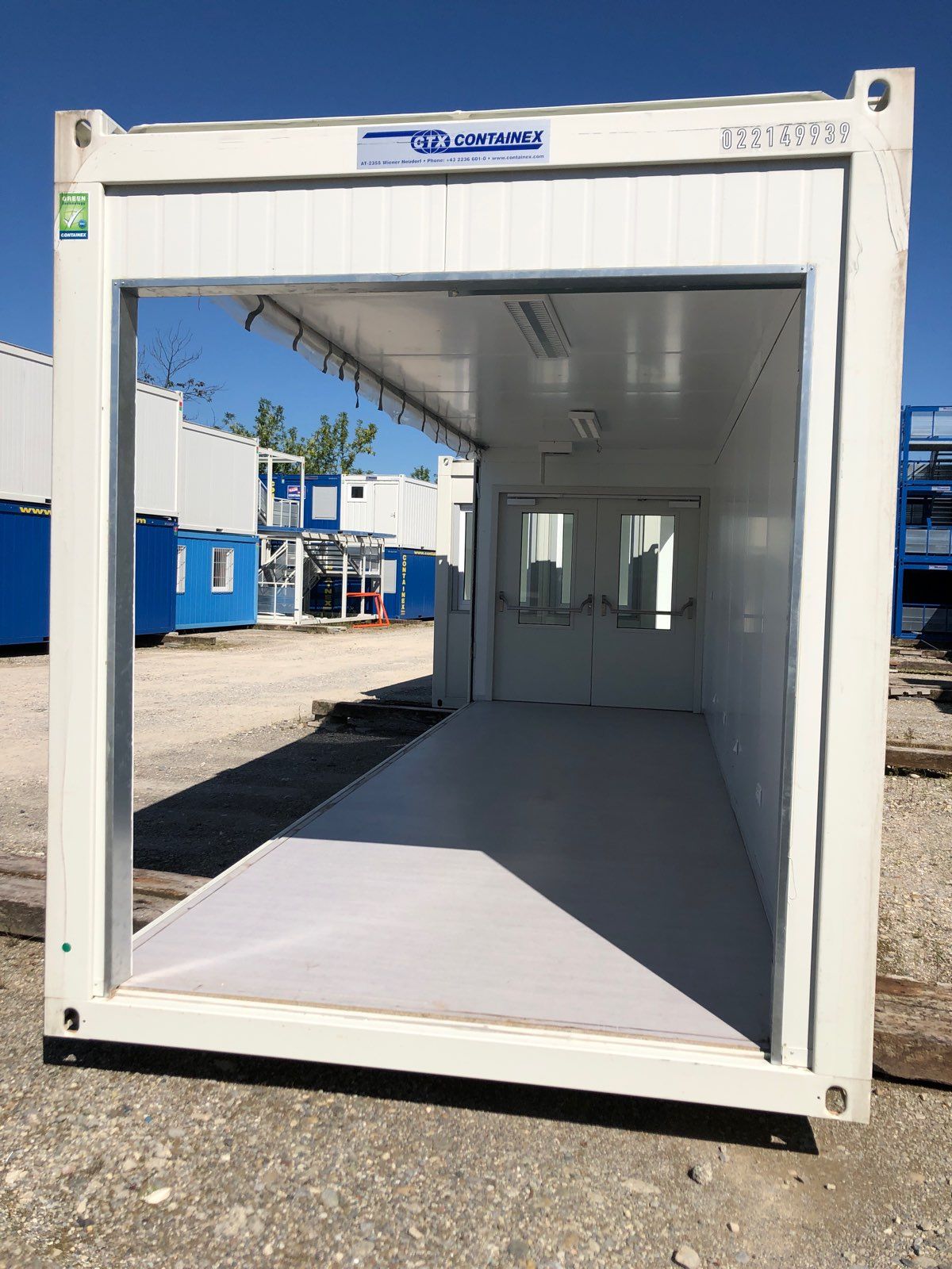4x24' Innentreppen-Container