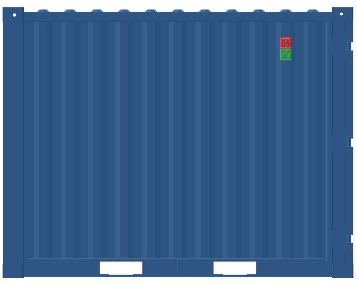 9' Lagercontainer