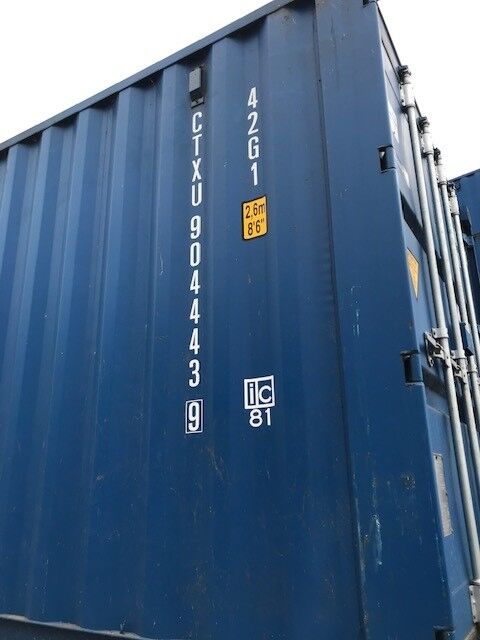 2x40' Seecontainer
