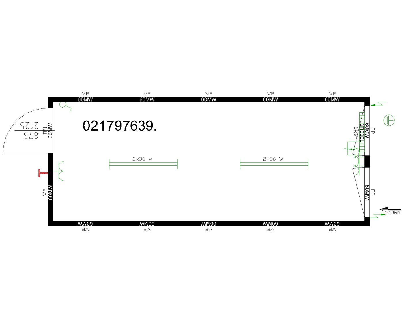 20x20' Bürocontainer CLASSIC Line