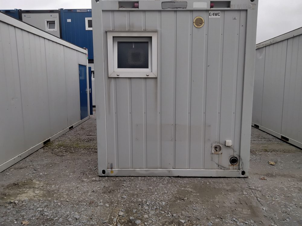 Sanitärcontainer 20', gebraucht