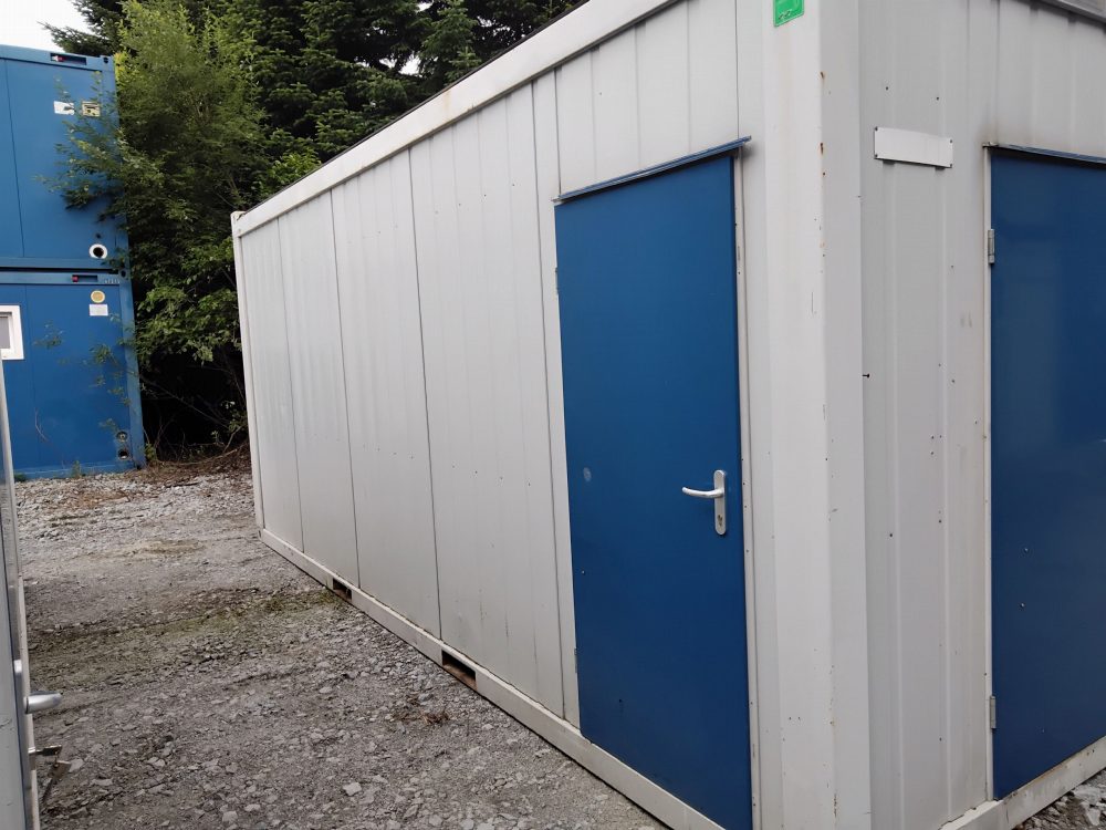 Sanitärcontainer 20', gebraucht