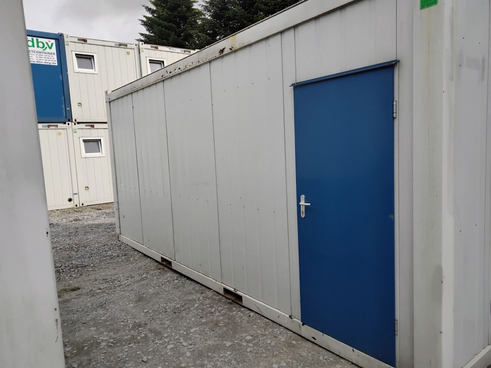 Sanitärcontainer 20', gebraucht