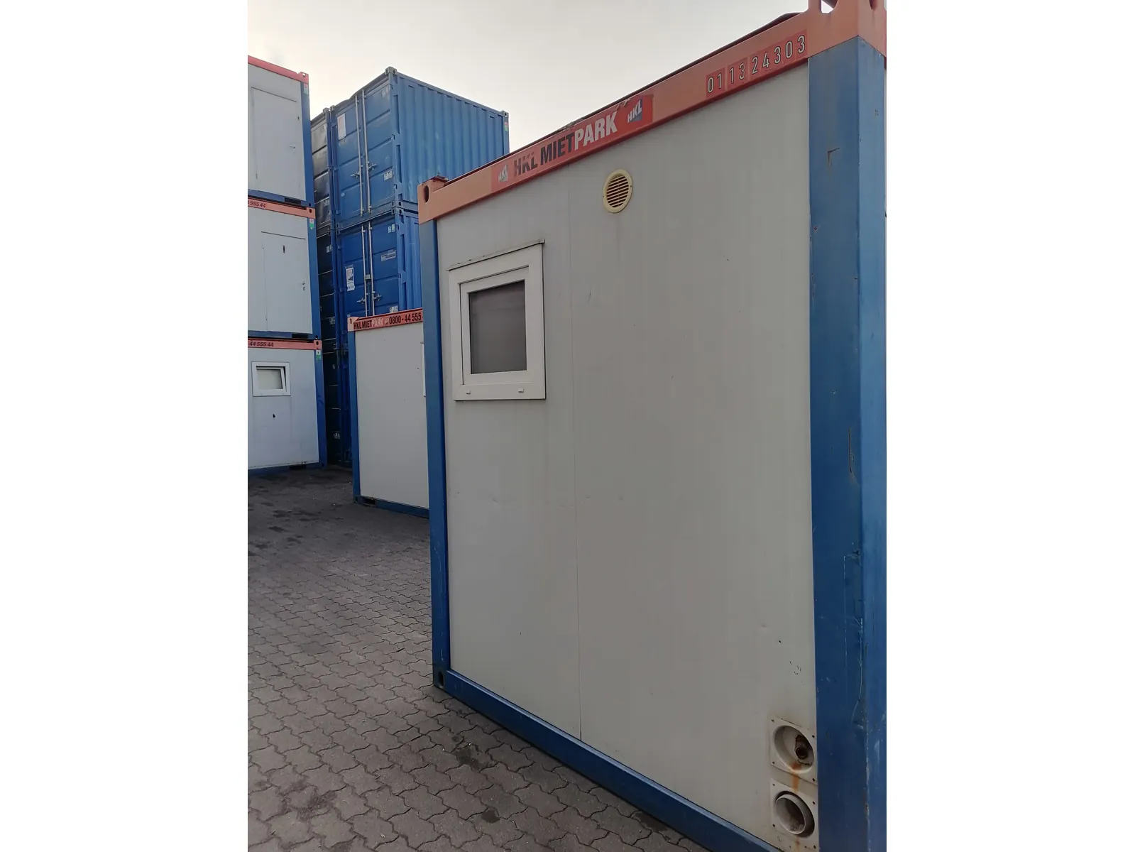 Sanitärcontainer 10', gebraucht