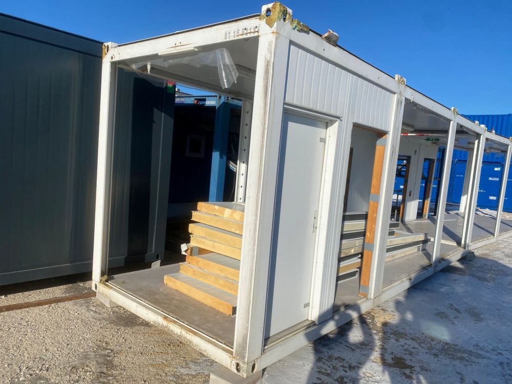Verbindungscontainer mit Paneele 24', gebraucht