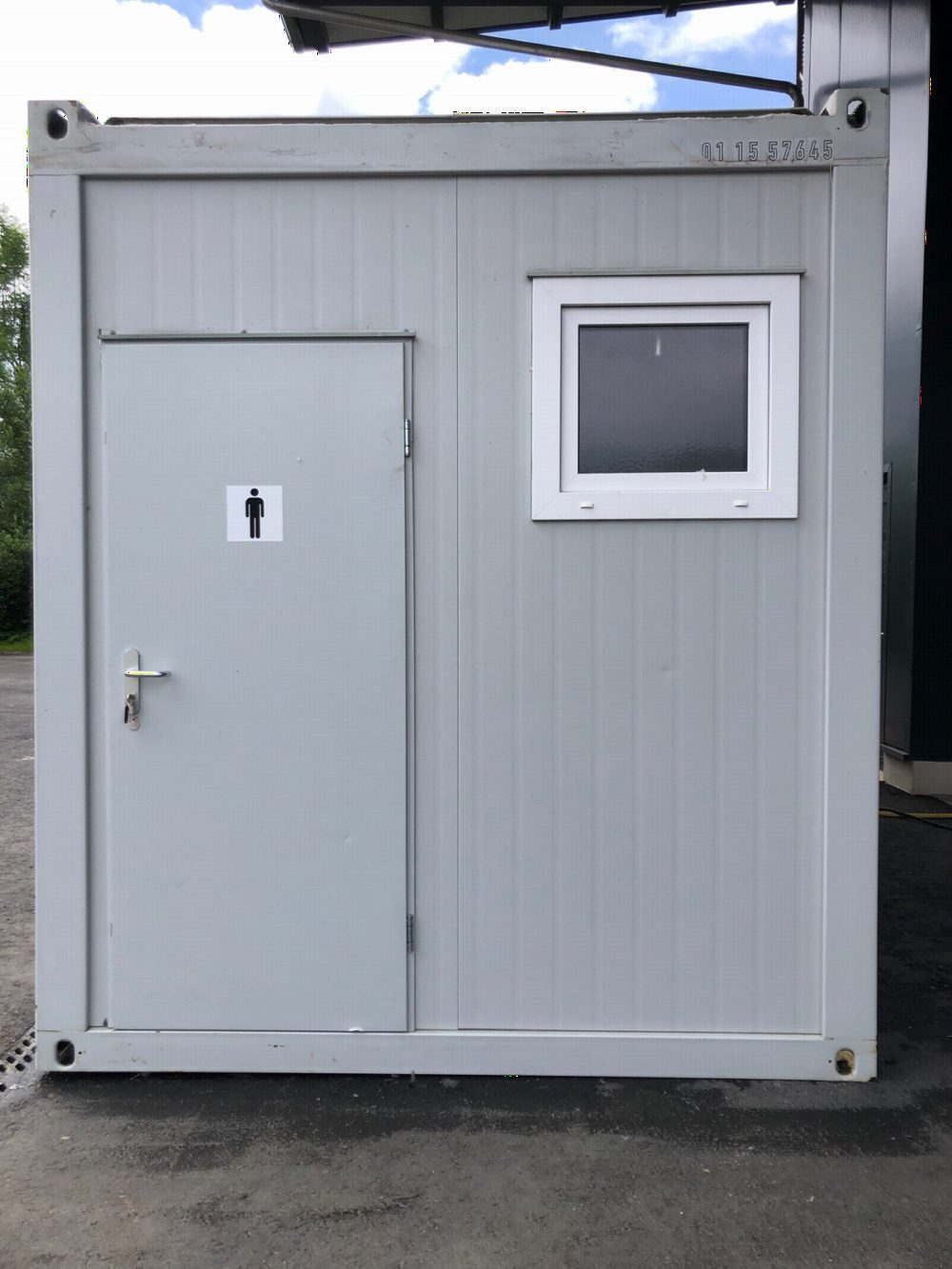 Sanitärcontainer 20', gebraucht