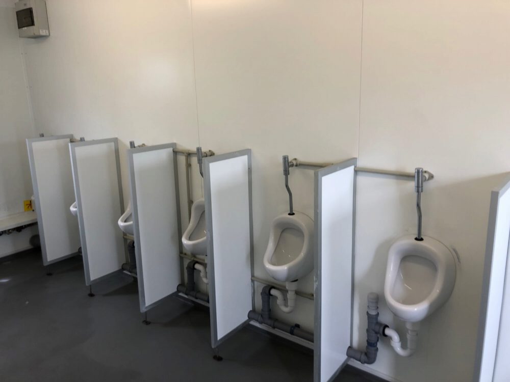 Sanitärcontainer 20', gebraucht