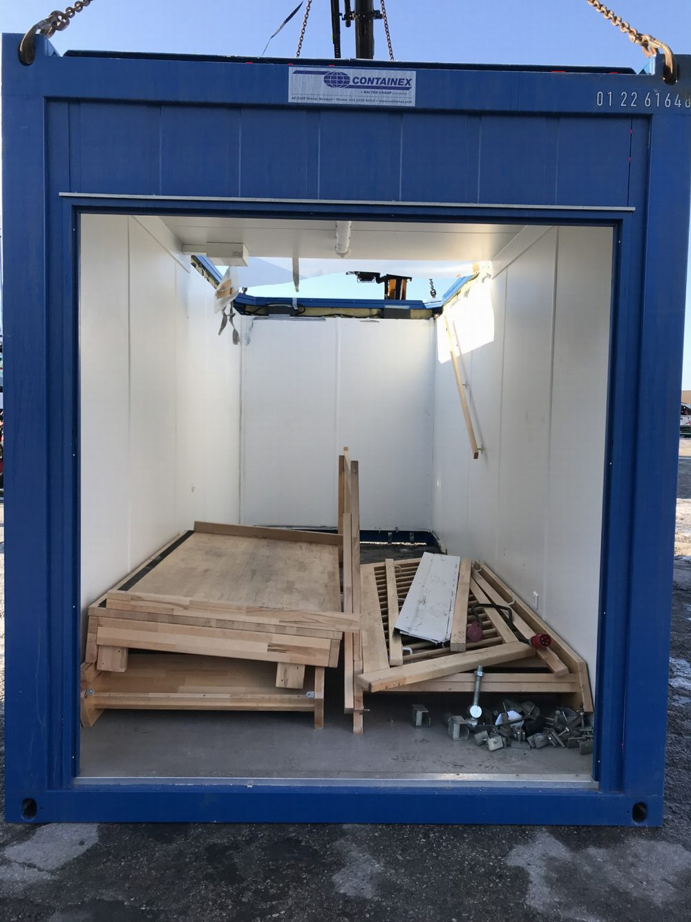 Bürocontainer 20', gebraucht