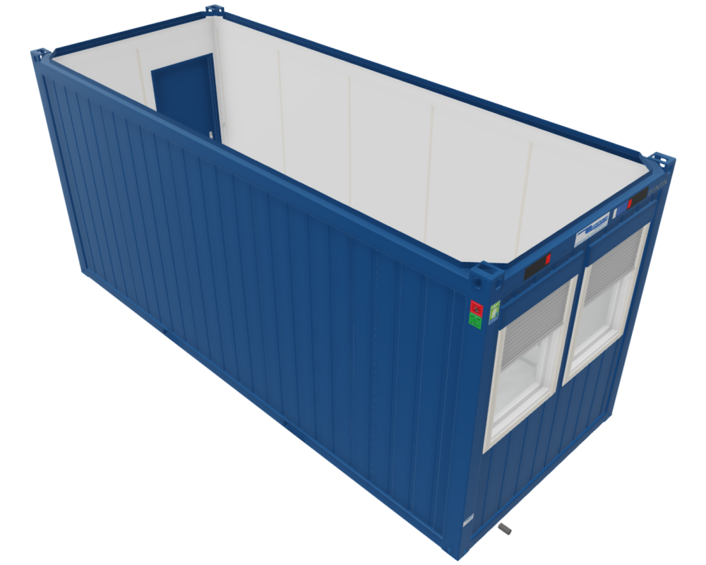 Bürocontainer 20', gebraucht