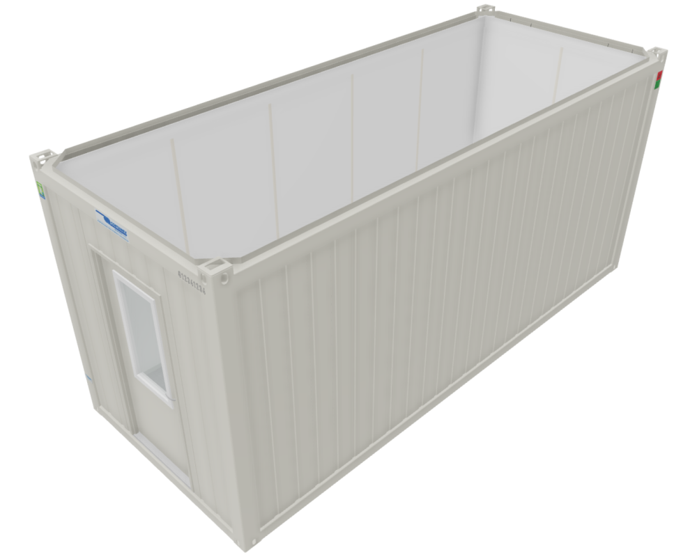 Bürocontainer 20', gebraucht