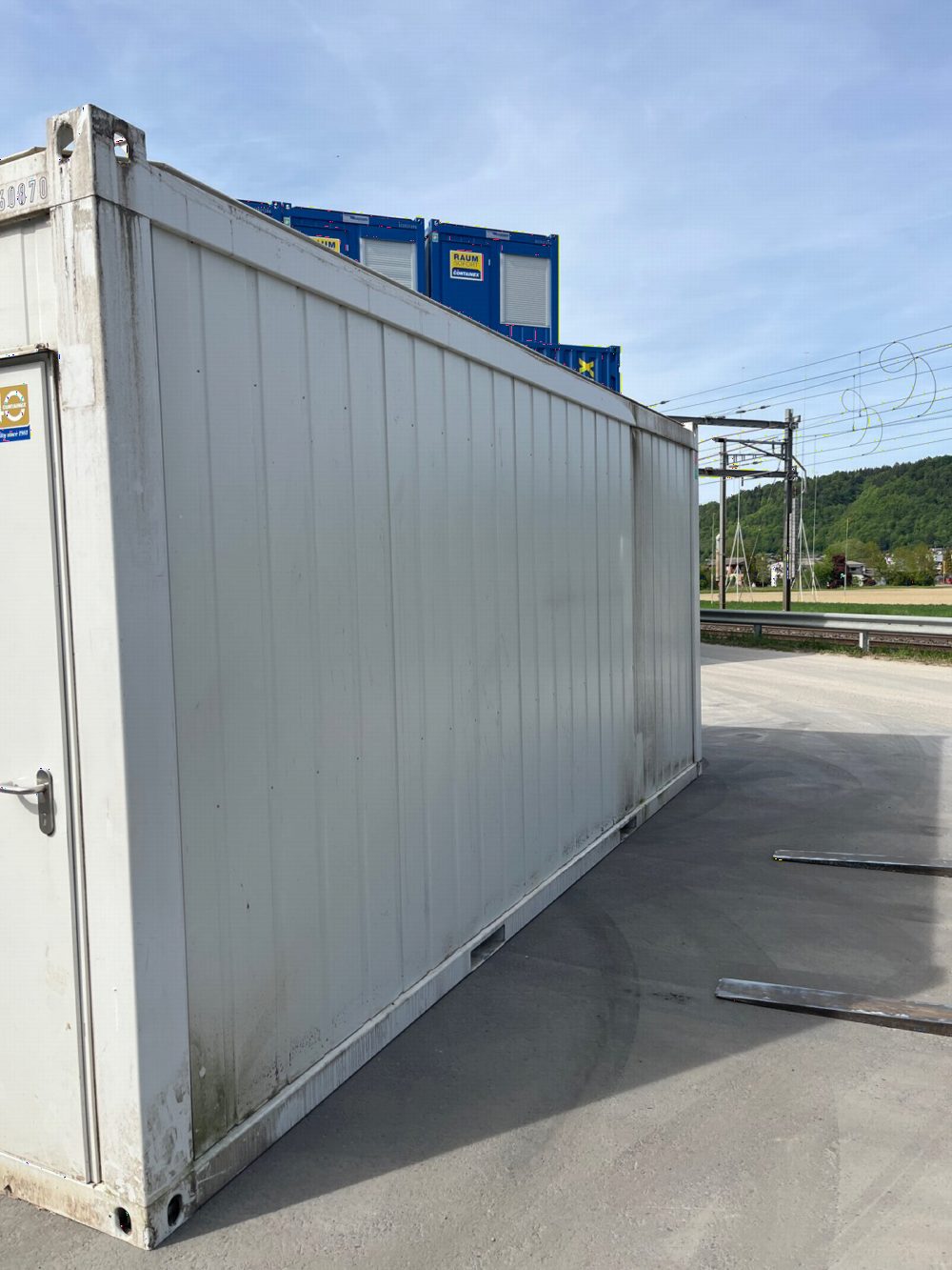 Sanitärcontainer 20', gebraucht