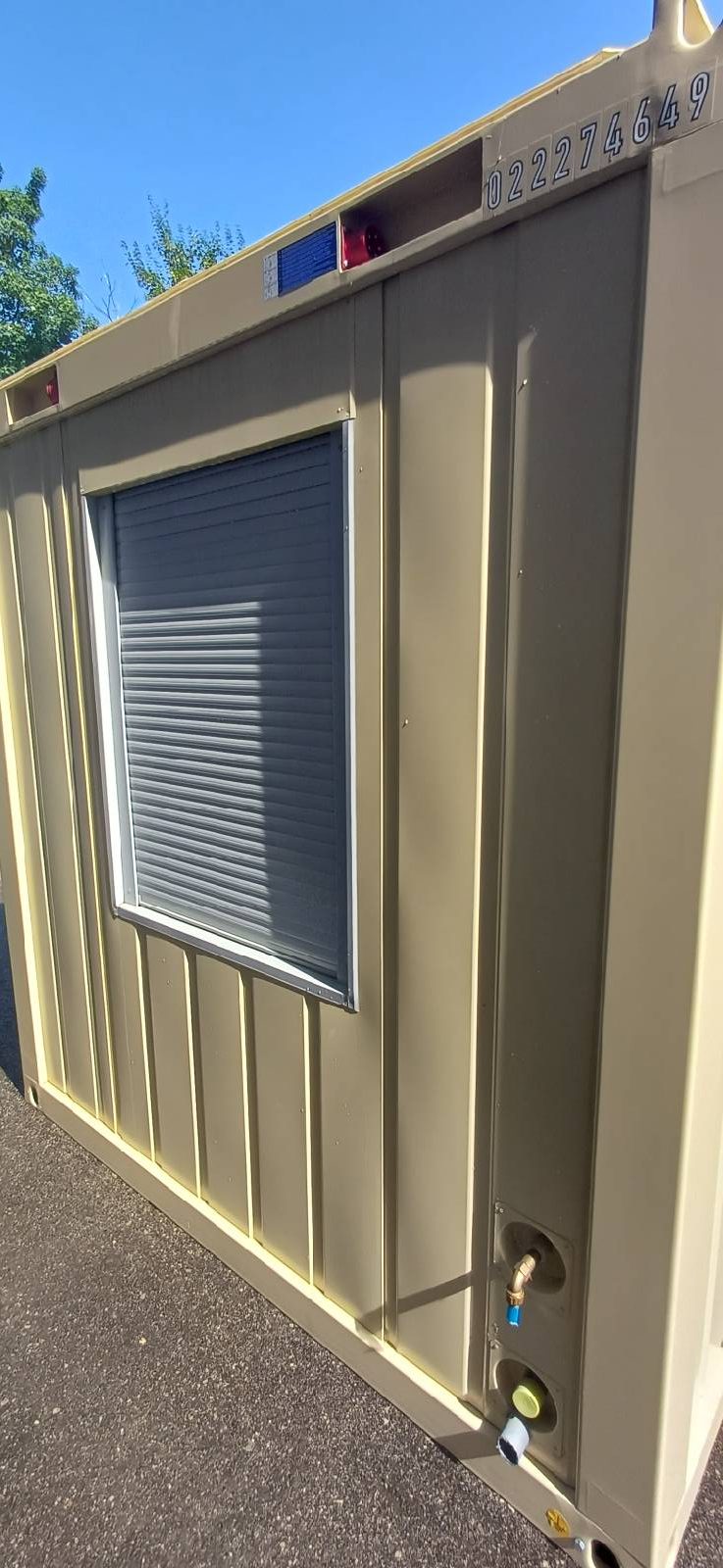 Sanitärcontainer 20', gebraucht
