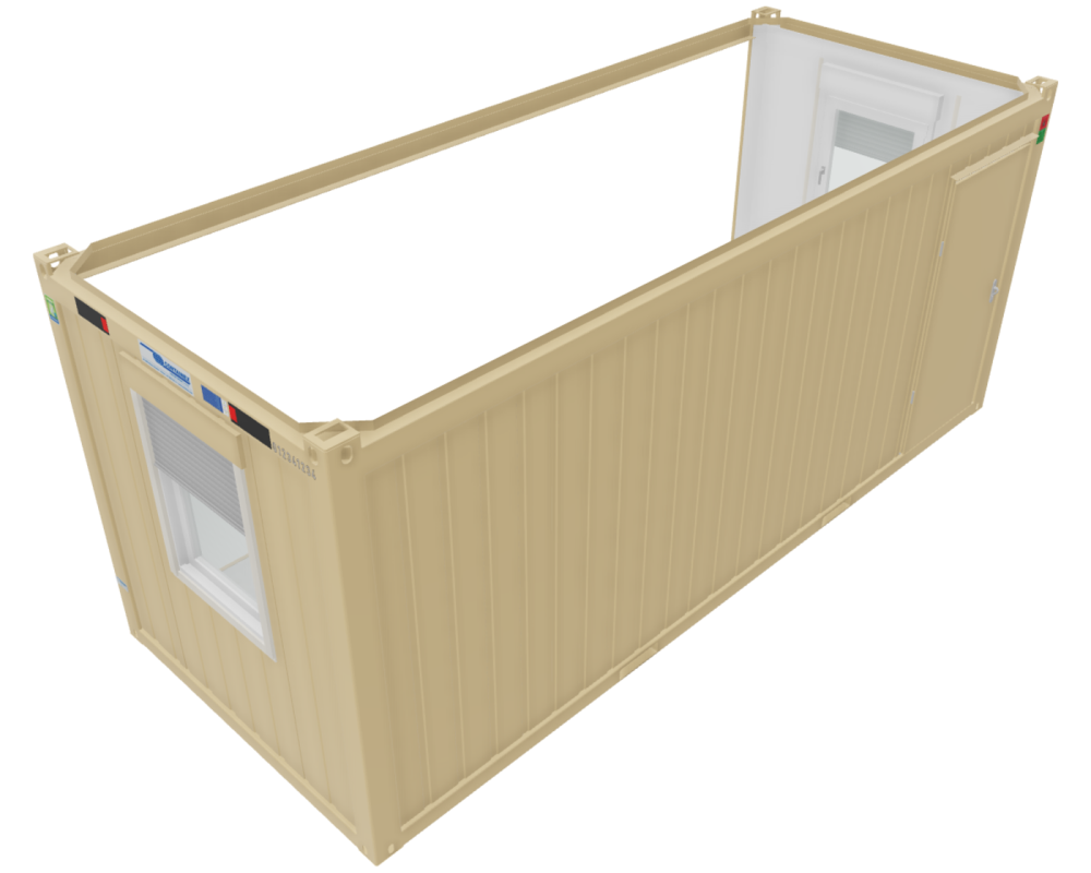 Sanitärcontainer 20', gebraucht