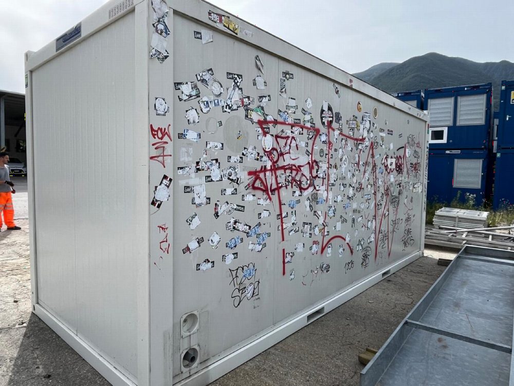 Sanitärcontainer 20', gebraucht