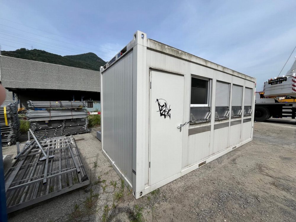 Sanitärcontainer 20', gebraucht