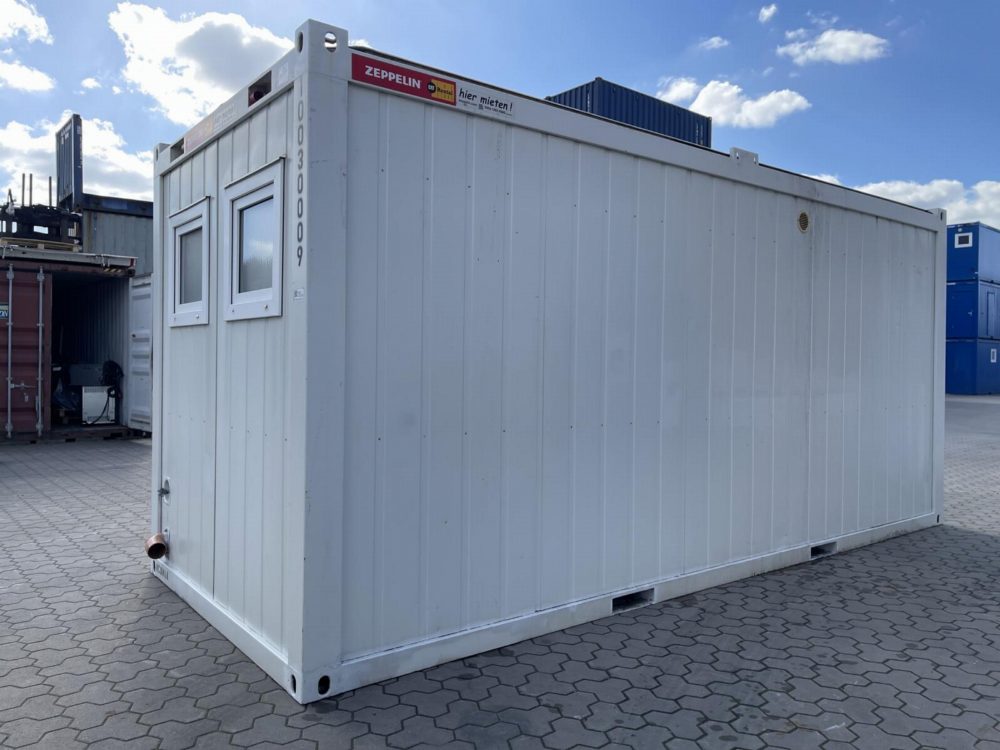 Sanitärcontainer 20', gebraucht