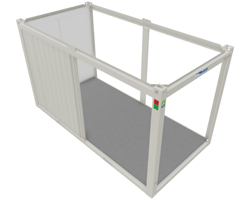 Verbindungscontainer - paneellose Variante 16', gebraucht