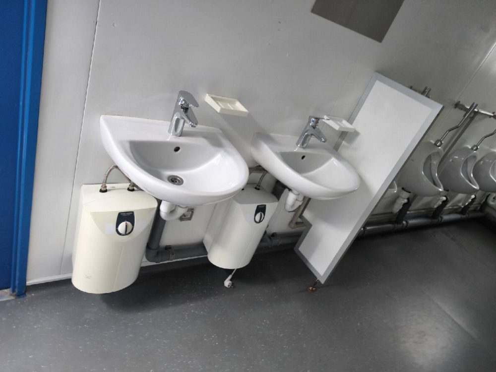 Sanitärcontainer 20', gebraucht