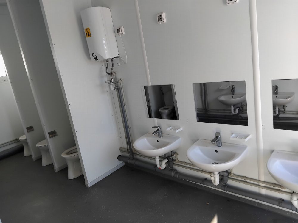 Sanitärcontainer 20', gebraucht