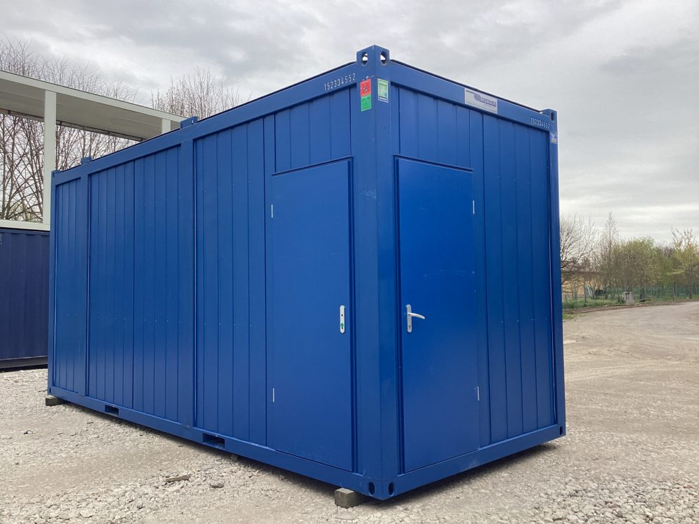 Sanitärcontainer 20', gebraucht