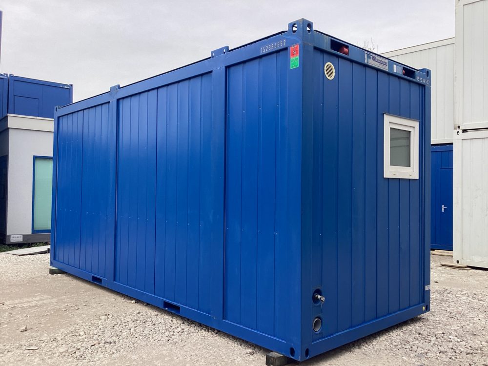 Sanitärcontainer 20', gebraucht