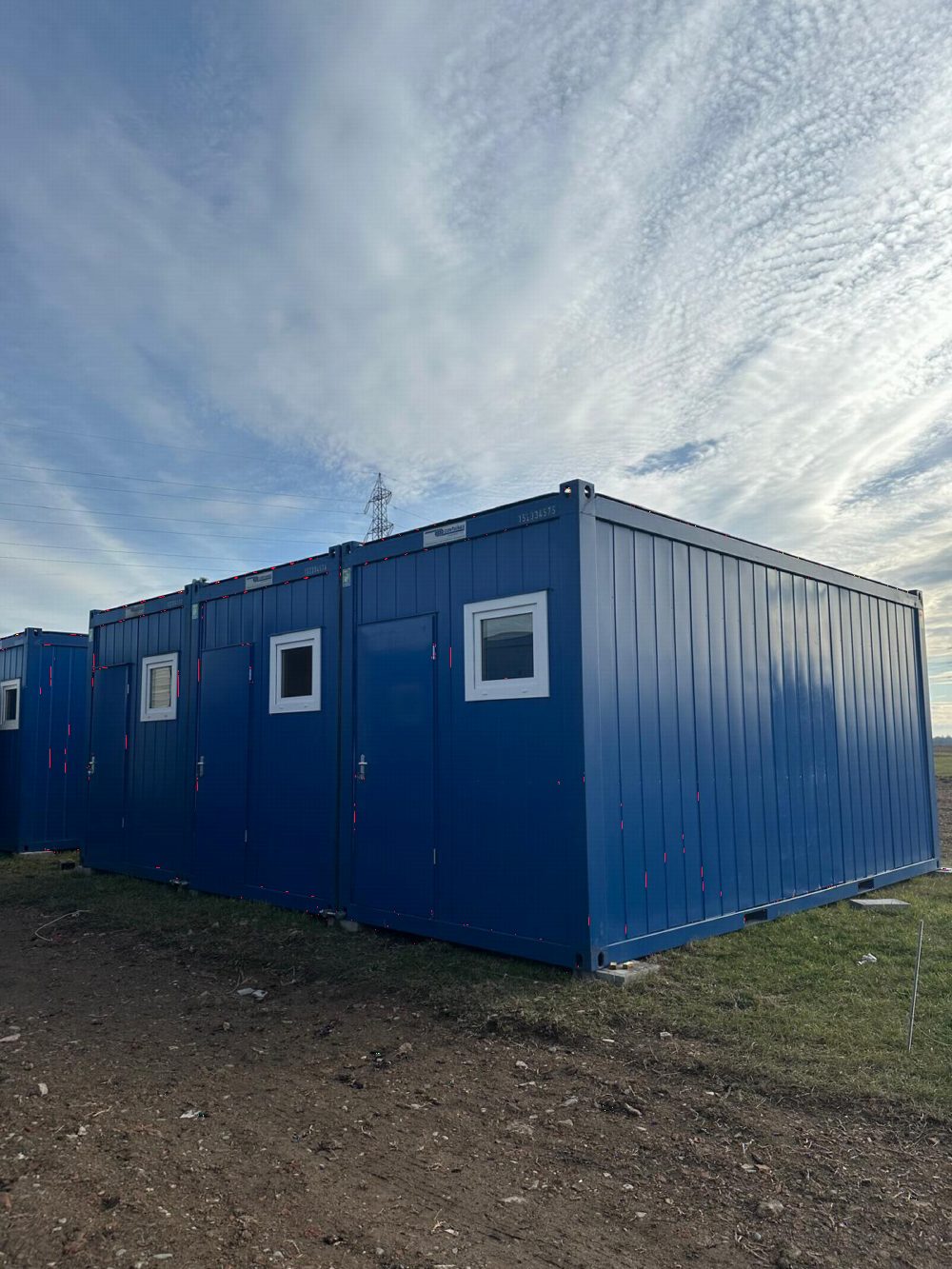 Bürocontainer 20', gebraucht
