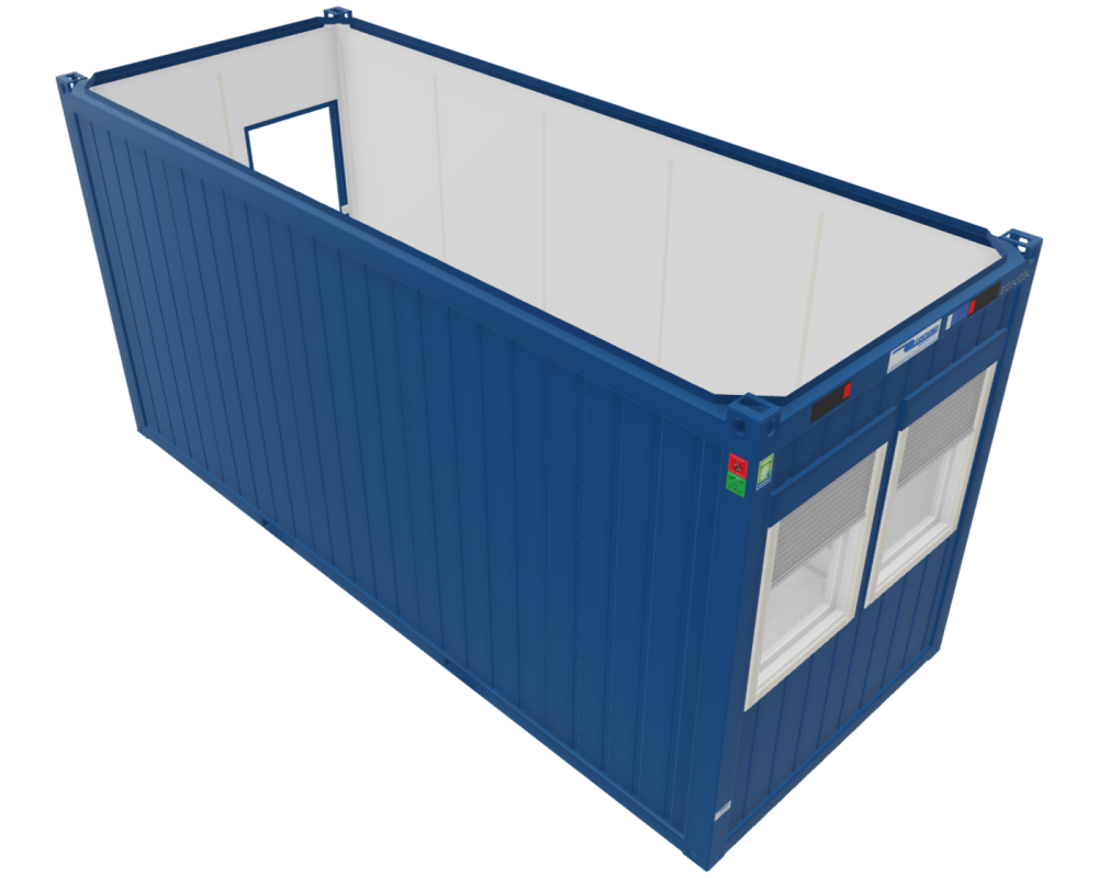 Bürocontainer 20', gebraucht