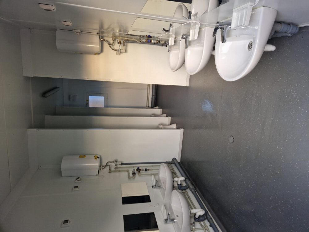 Sanitärcontainer 20', gebraucht