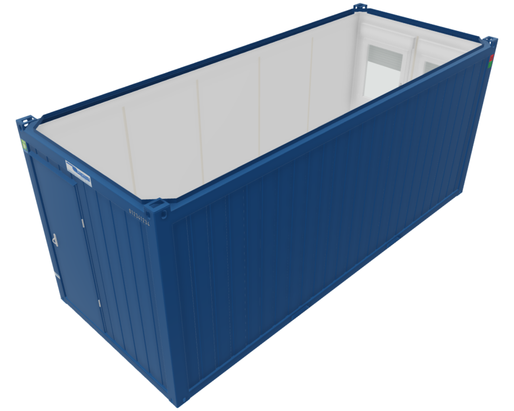 Bürocontainer 20', gebraucht