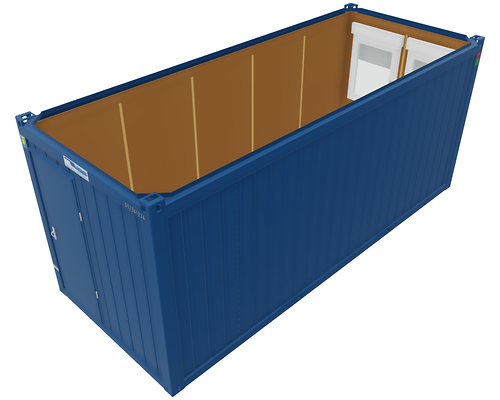 Bürocontainer 20', gebraucht