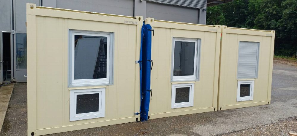 3x20' Gebrauchtcontaineranlage