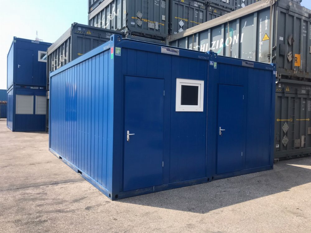2x20' Gebrauchtcontaineranlage