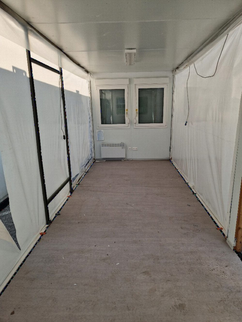 3x24' Gebrauchtcontaineranlage