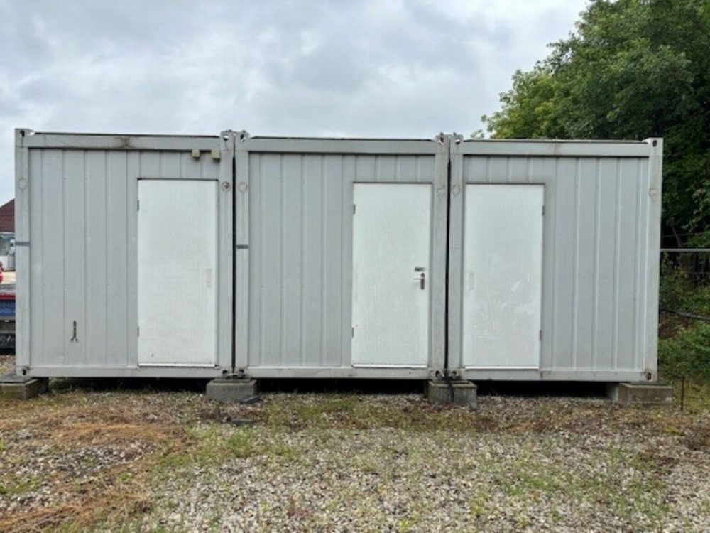 3x20' Gebrauchtcontaineranlage