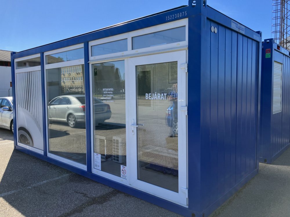 1x20' Gebrauchtcontaineranlage