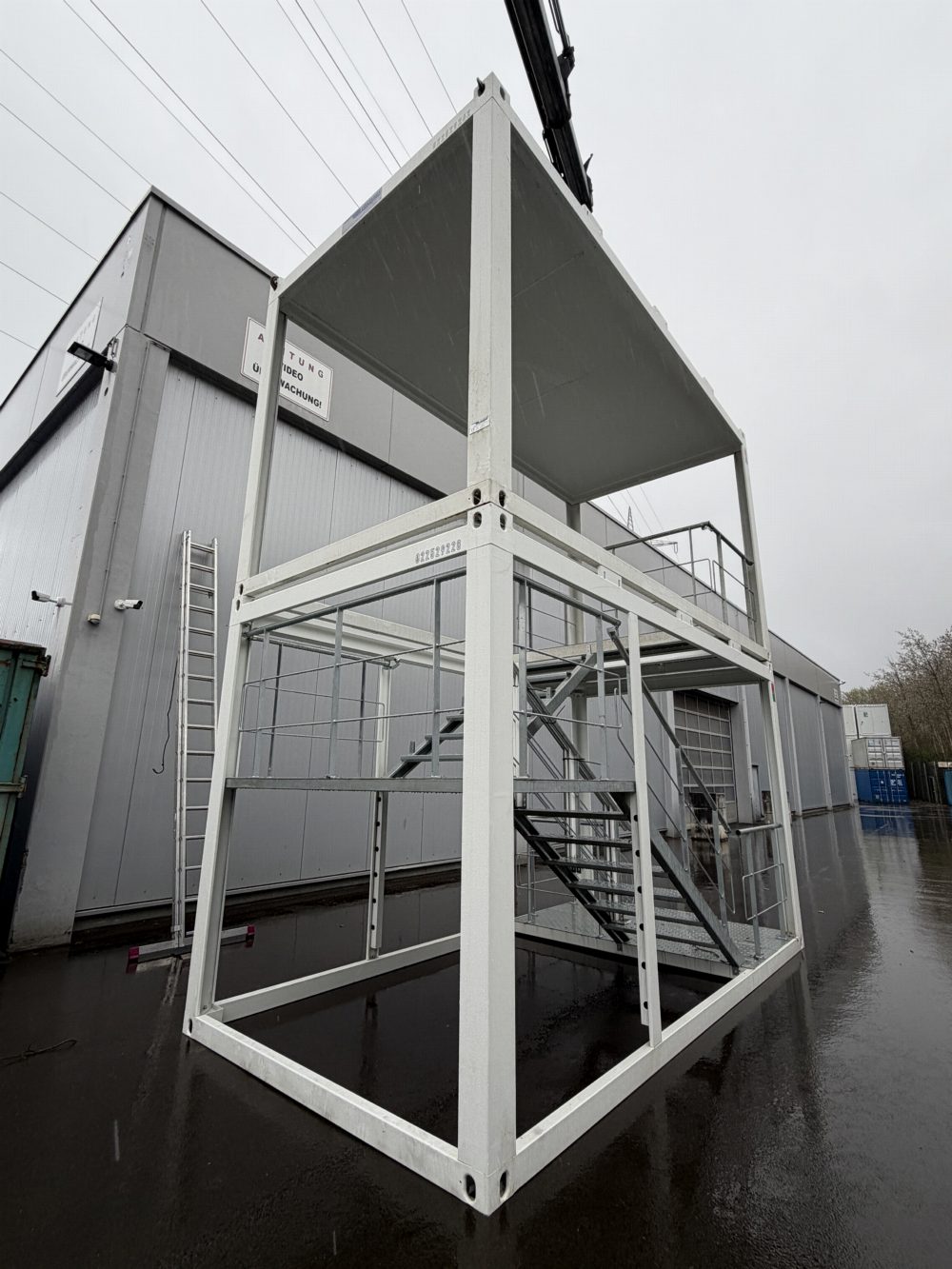 6x16' Gebrauchtcontaineranlage