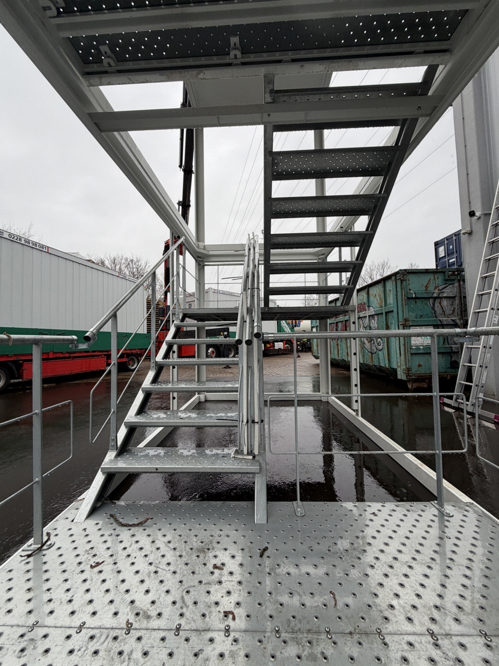 6x16' Gebrauchtcontaineranlage
