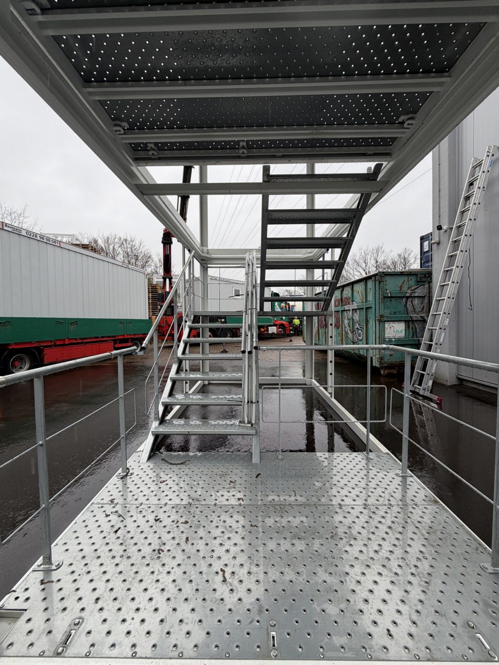 6x16' Gebrauchtcontaineranlage