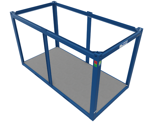 Verbindungscontainer - paneellose Variante 16'