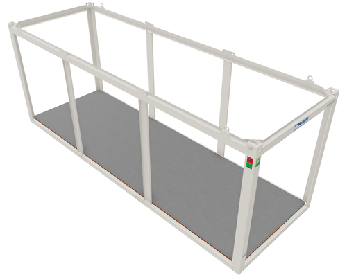 Verbindungscontainer - paneellose Variante 24'