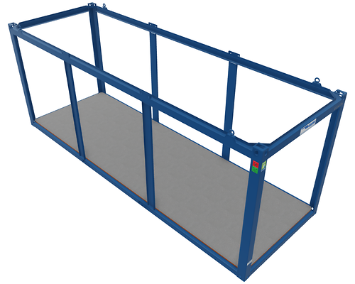 Verbindungscontainer - paneellose Variante 24'