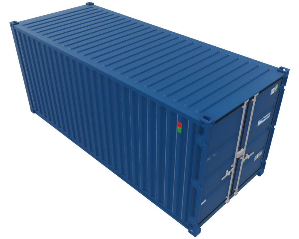 Lagercontainer 20', gebraucht