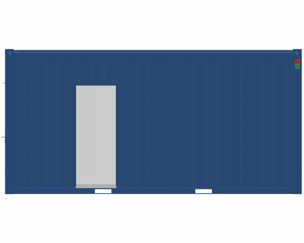 1x20' Gebrauchtcontaineranlage