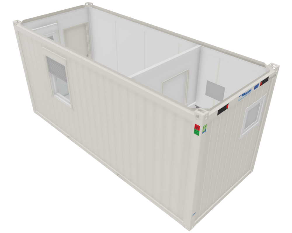 Sanitärcontainer 20'